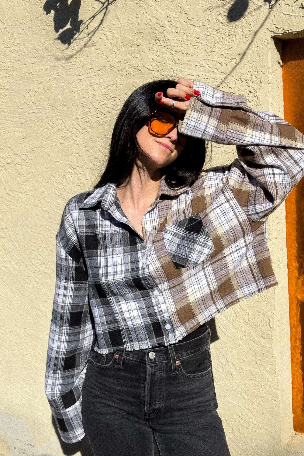 FIRESIDE CROPPED FLANNEL - cedes